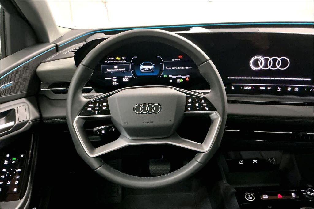 used 2025 Audi Q6 e-tron car, priced at $49,250