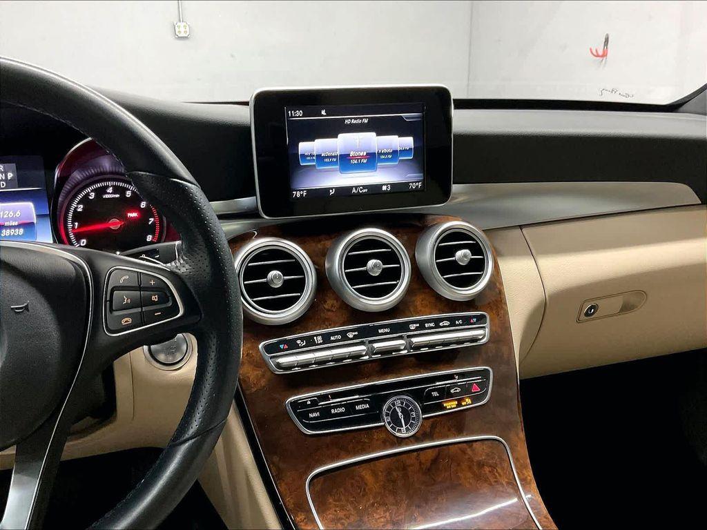 used 2018 Mercedes-Benz C-Class car, priced at $20,317