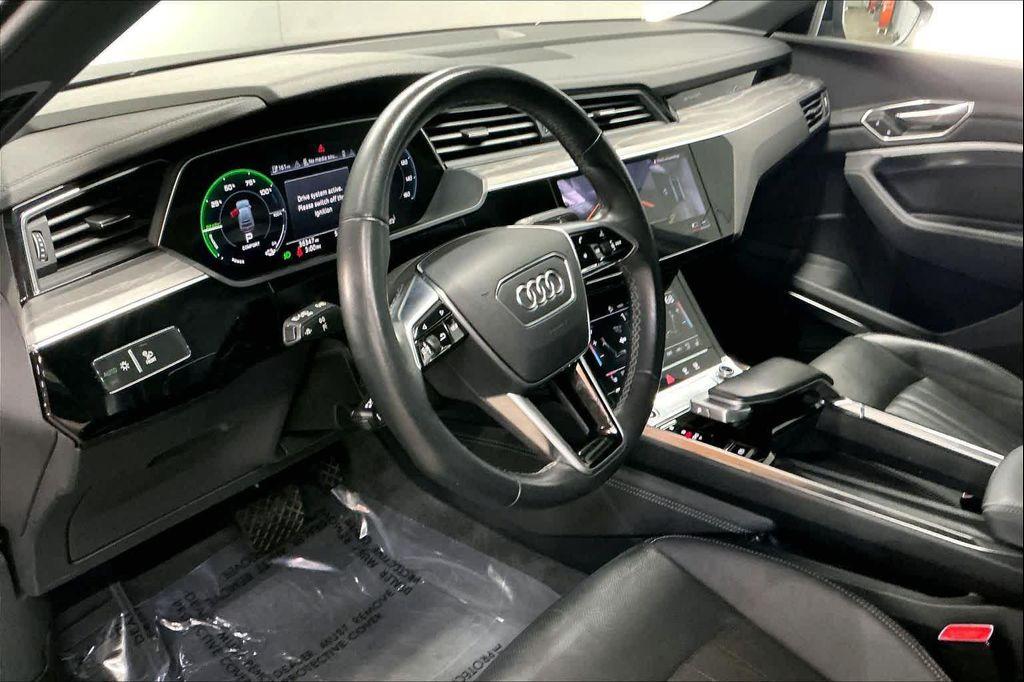 used 2024 Audi Q8 e-tron car, priced at $38,974
