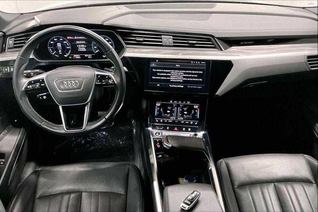 used 2024 Audi Q8 e-tron car, priced at $38,974