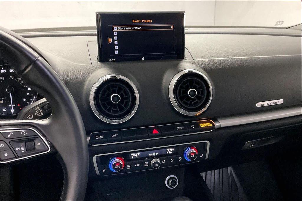 used 2017 Audi A3 e-tron car, priced at $11,684