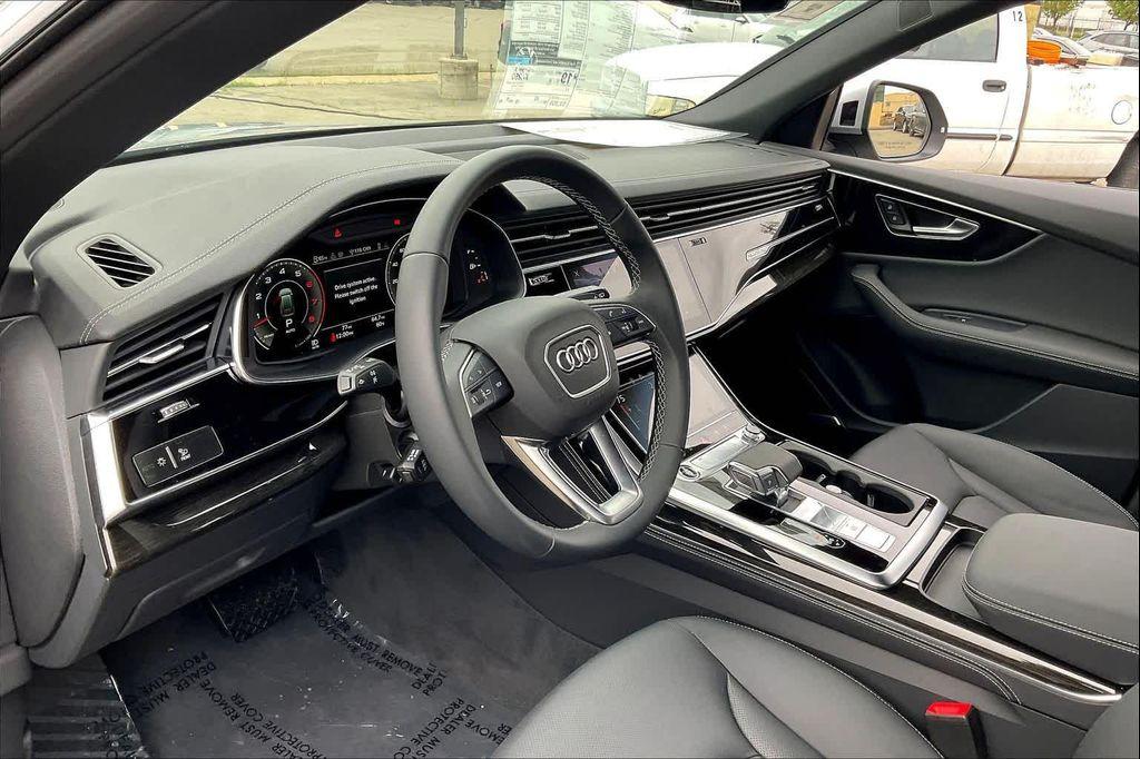new 2025 Audi Q8 car, priced at $77,805
