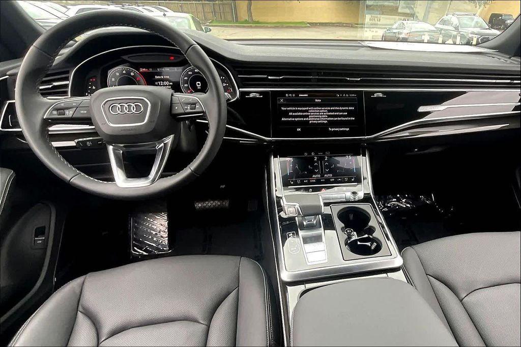 new 2025 Audi Q8 car, priced at $77,805