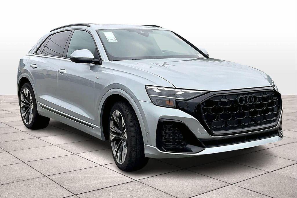 new 2025 Audi Q8 car, priced at $77,805