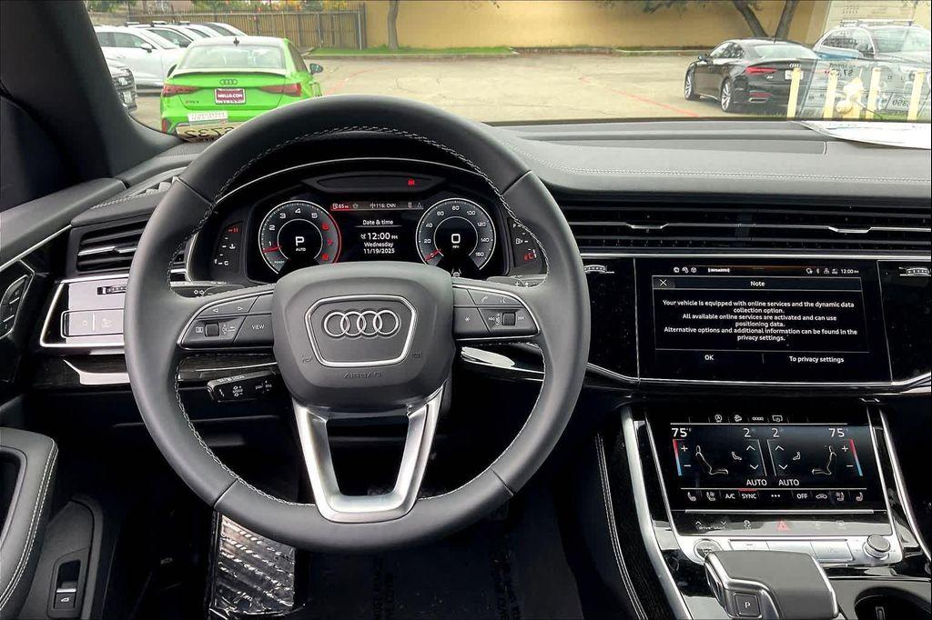 new 2025 Audi Q8 car, priced at $77,805