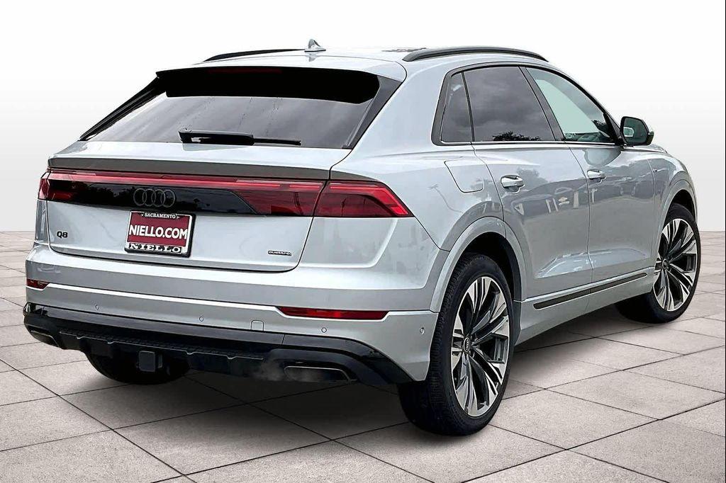 new 2025 Audi Q8 car, priced at $77,805