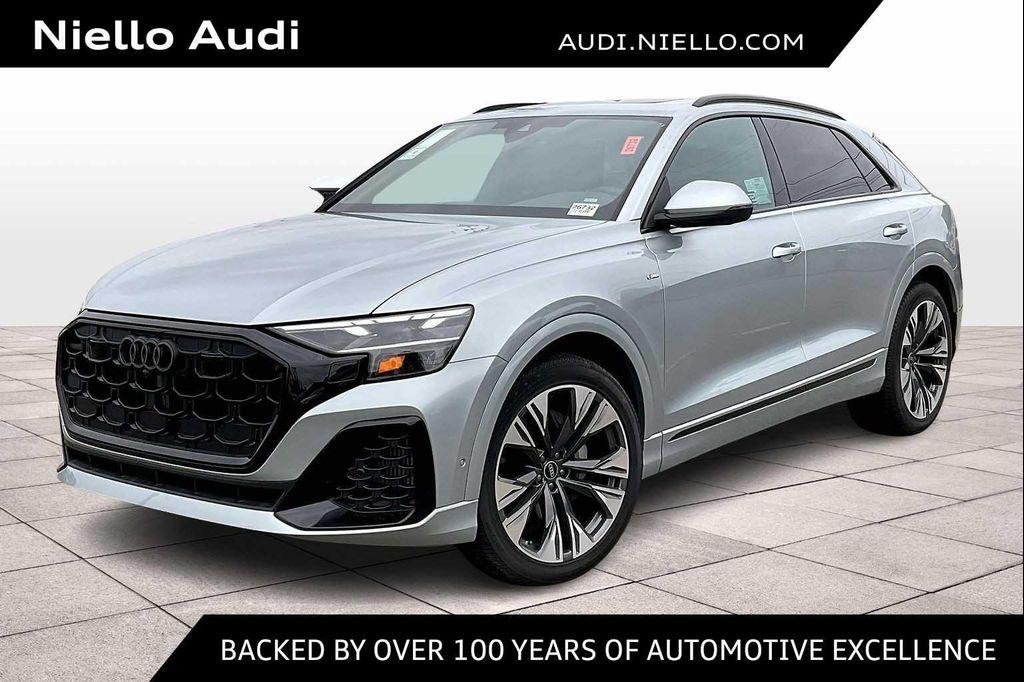 new 2025 Audi Q8 car, priced at $77,805