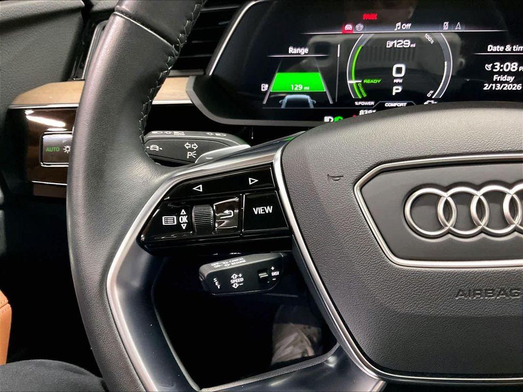 used 2024 Audi Q8 e-tron car, priced at $45,766