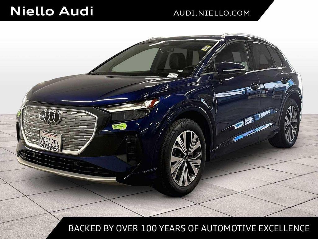 used 2023 Audi Q4 e-tron car, priced at $28,061