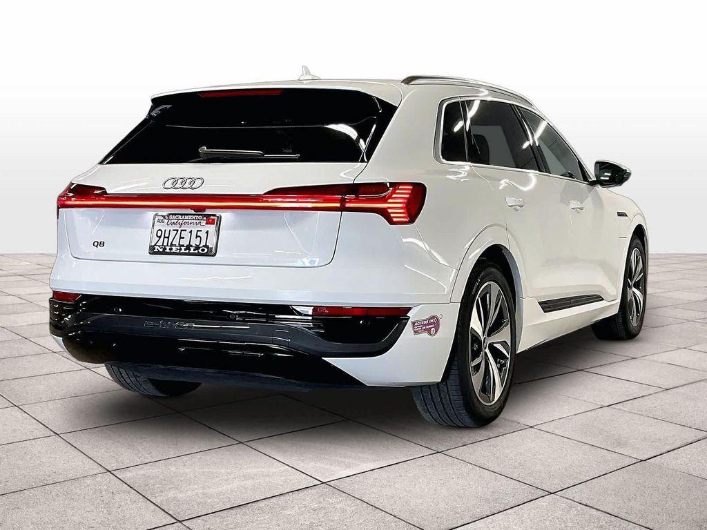 used 2024 Audi Q8 e-tron car, priced at $43,361