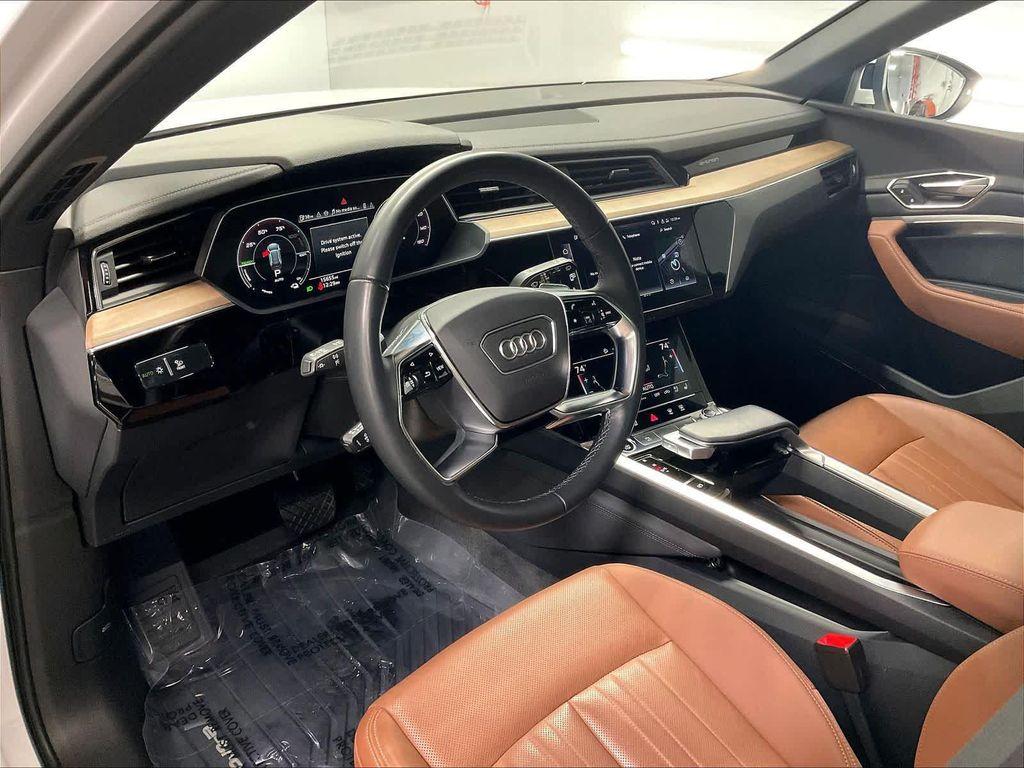 used 2024 Audi Q8 e-tron car, priced at $42,736