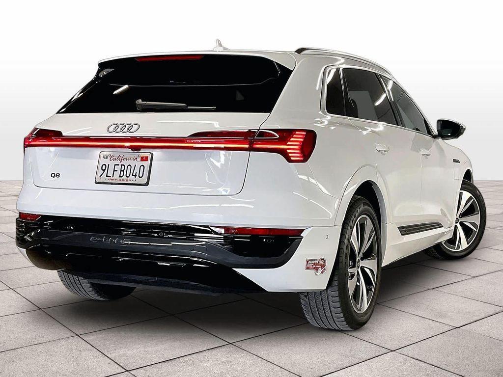 used 2024 Audi Q8 e-tron car, priced at $42,736