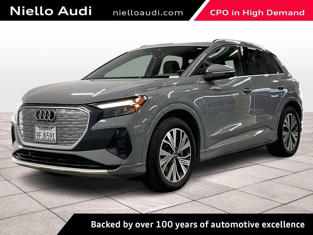 used 2023 Audi Q4 e-tron car, priced at $27,594