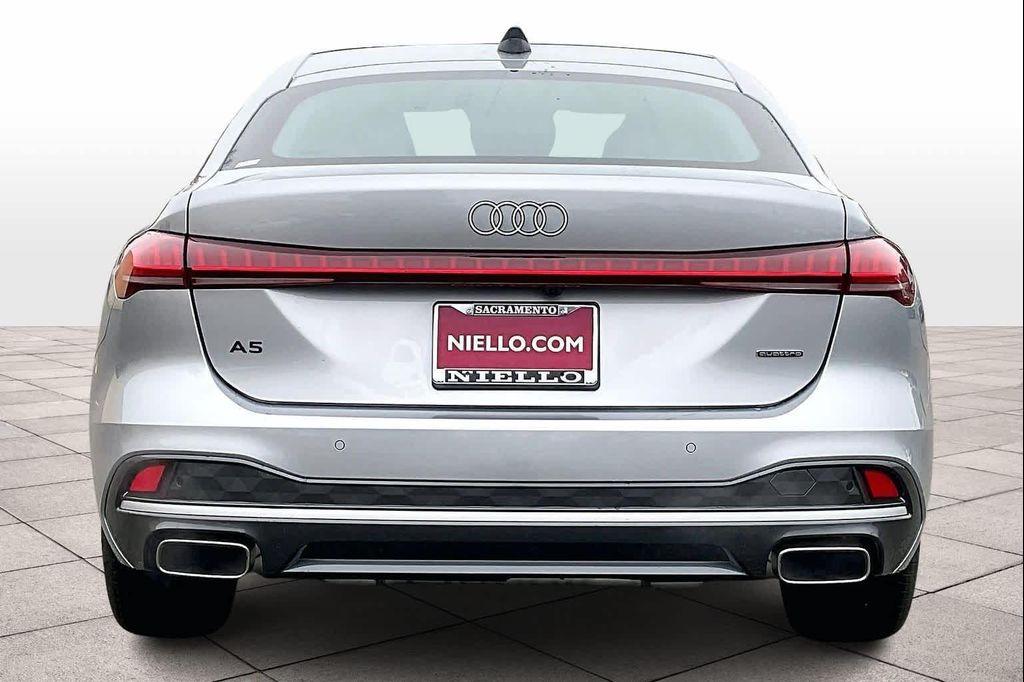 new 2025 Audi A5 car, priced at $55,825
