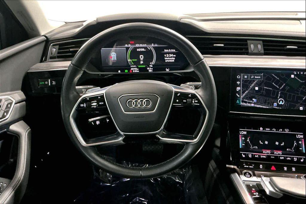 used 2024 Audi Q8 e-tron car, priced at $39,647