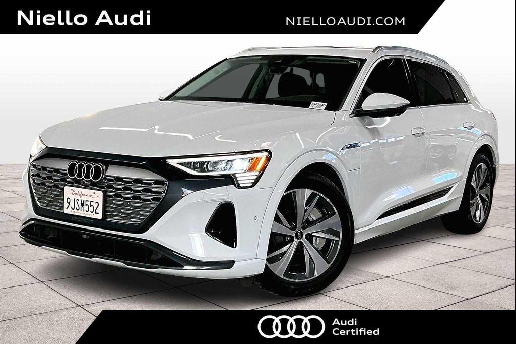 used 2024 Audi Q8 e-tron car, priced at $39,647