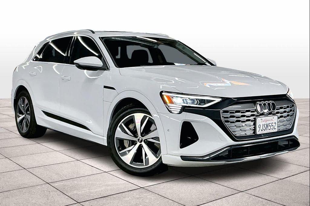used 2024 Audi Q8 e-tron car, priced at $39,647