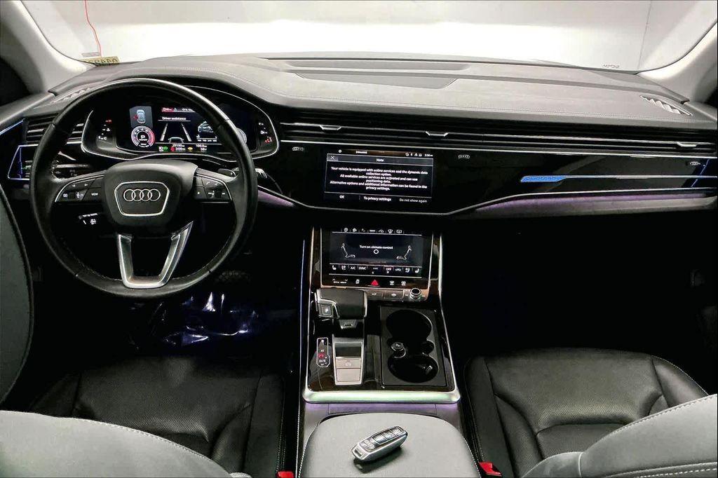 used 2023 Audi Q8 car, priced at $57,650