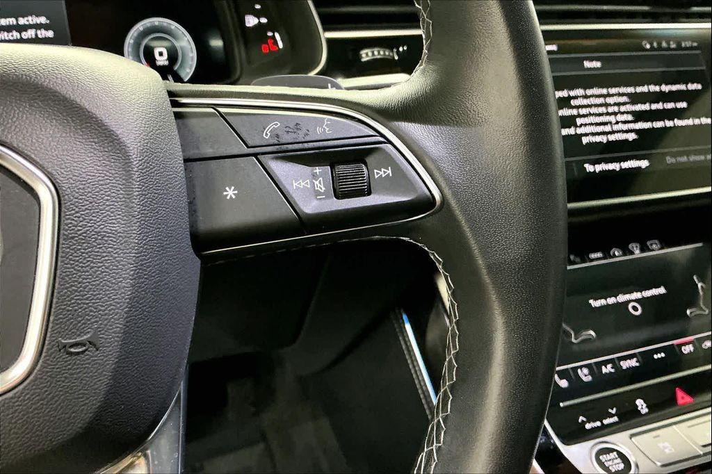 used 2023 Audi Q8 car, priced at $57,650