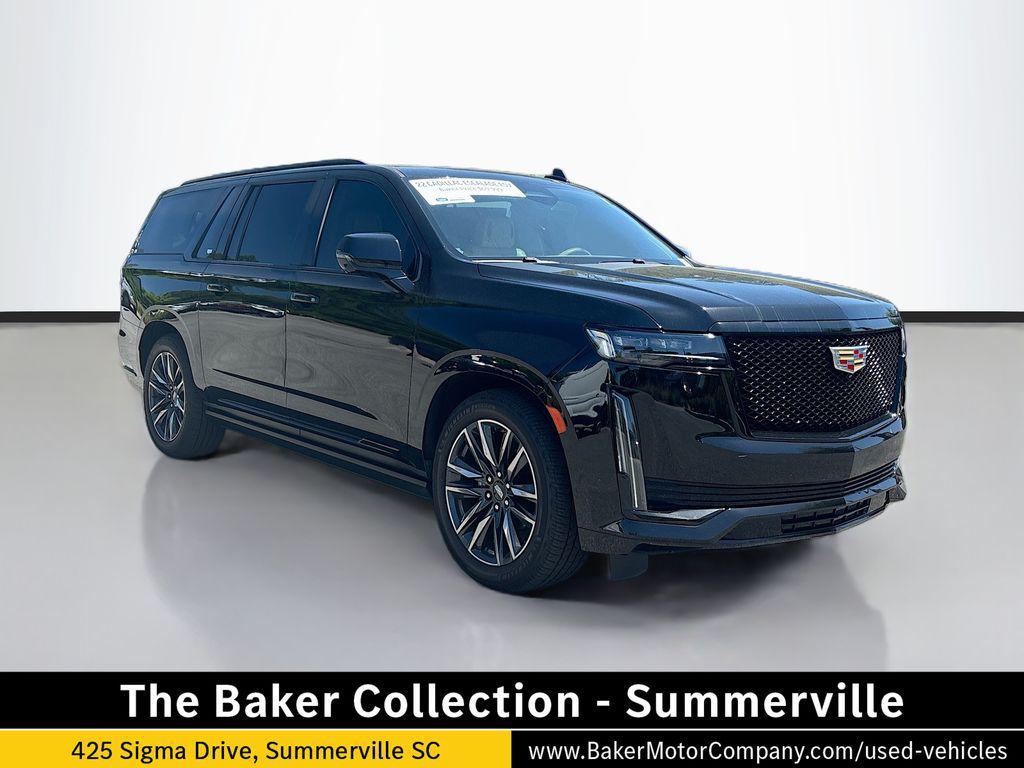 used 2022 Cadillac Escalade ESV car, priced at $68,499