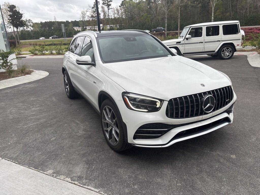 used 2022 Mercedes-Benz AMG GLC 43 car, priced at $36,499