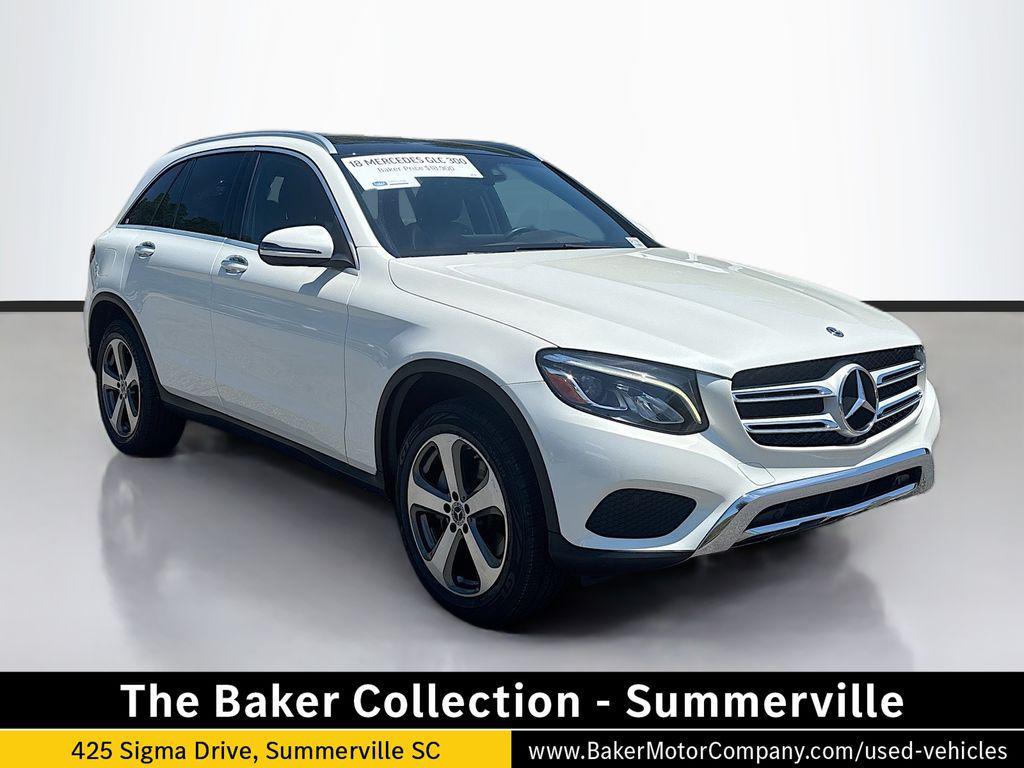 used 2018 Mercedes-Benz GLC 300 car, priced at $19,699