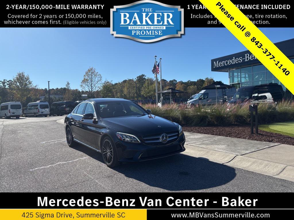 used 2021 Mercedes-Benz C-Class car, priced at $25,888