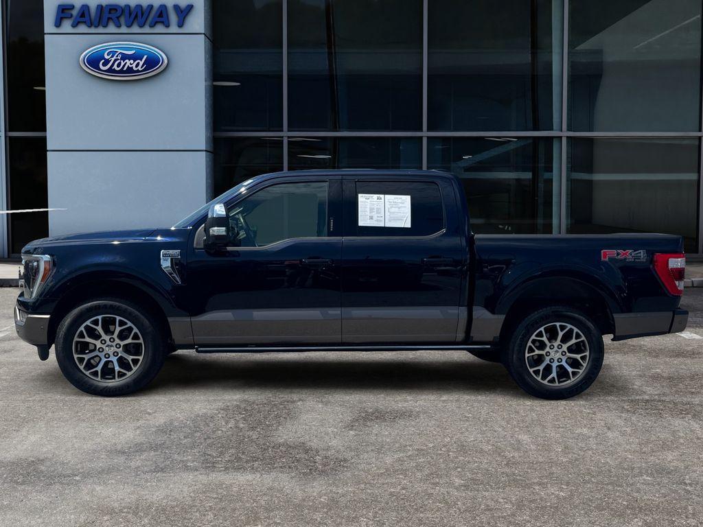 2022 Antimatter Blue Metallic Ford F-150