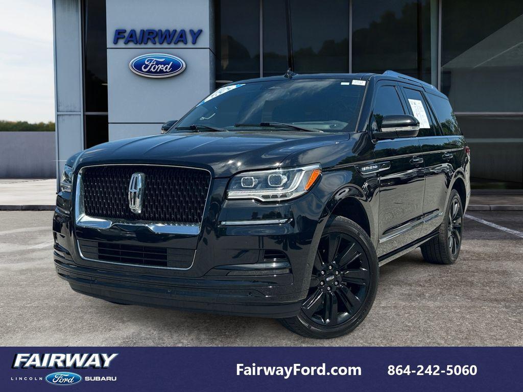used 2023 Lincoln Navigator car, priced at $52,396