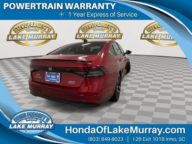 used 2023 Honda Accord Hybrid car, priced at $30,213