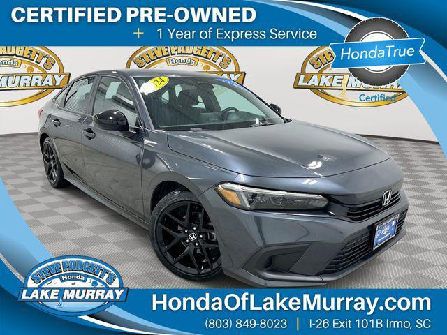 used 2024 Honda Civic car, priced at $23,500