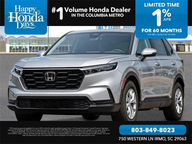 new 2026 Honda CR-V car, priced at $31,186