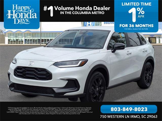 new 2026 Honda HR-V car, priced at $28,683