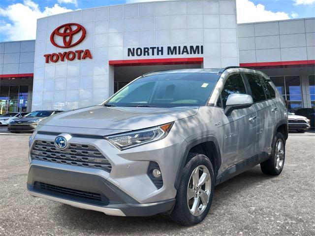 used 2021 Toyota RAV4 Hybrid car, priced at $27,388