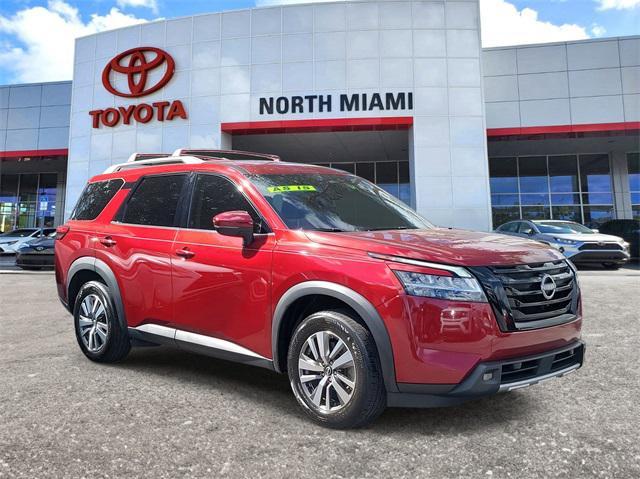 used 2022 Nissan Pathfinder car, priced at $23,468