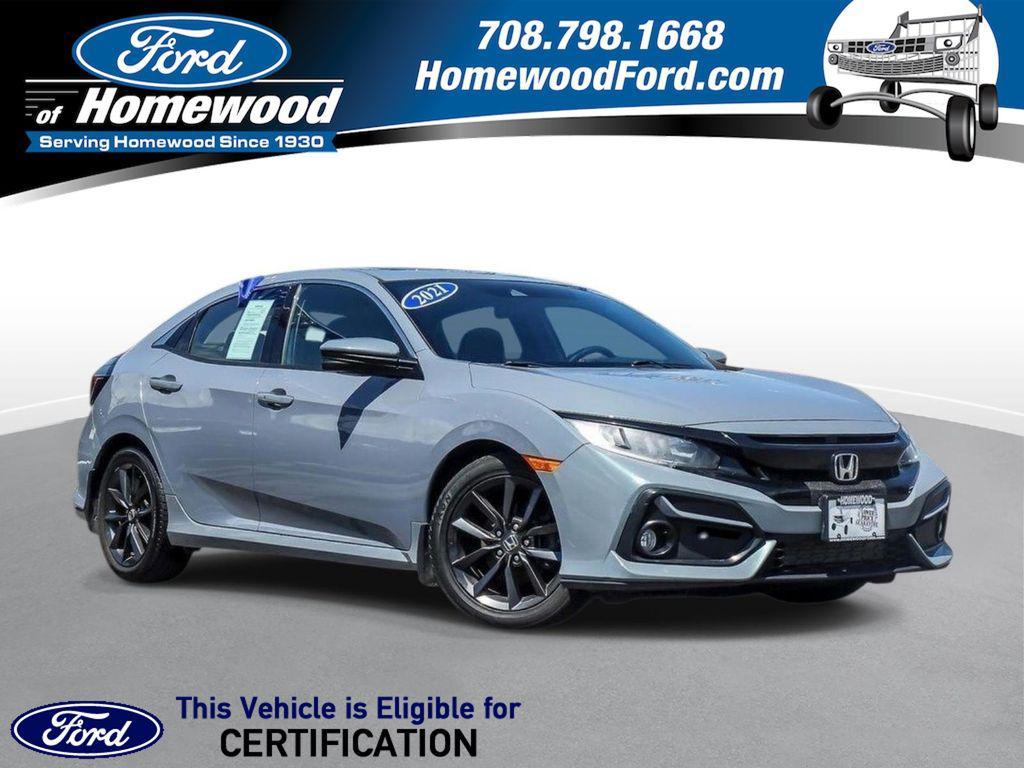 used 2021 Honda Civic car, priced at $21,412