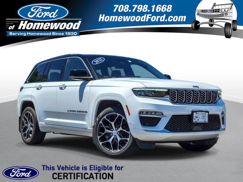 used 2022 Jeep Grand Cherokee car, priced at $34,112