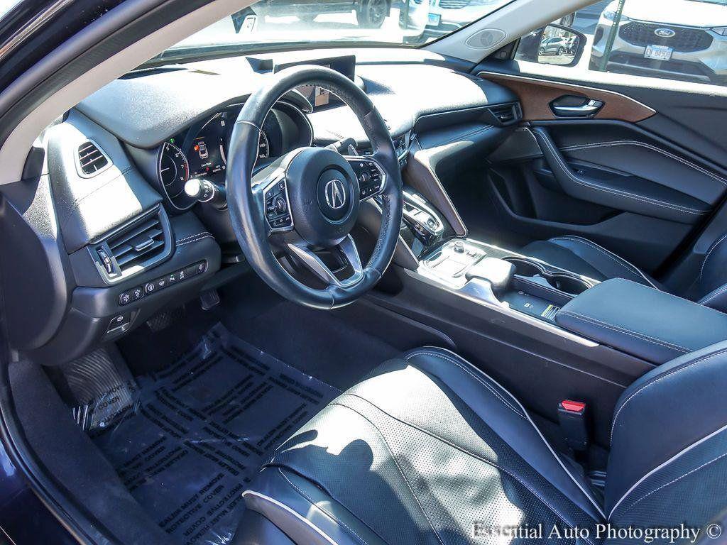 used 2021 Acura TLX car, priced at $26,200