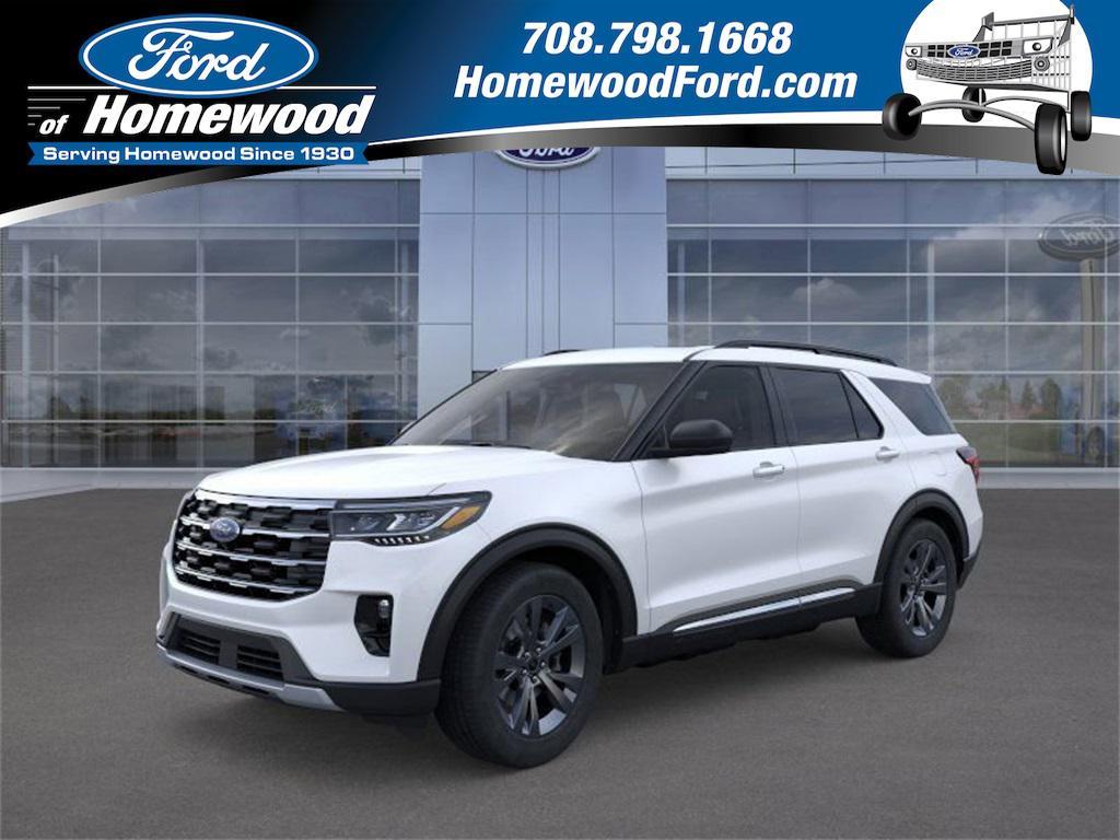 new 2025 Ford Explorer car, priced at $45,386