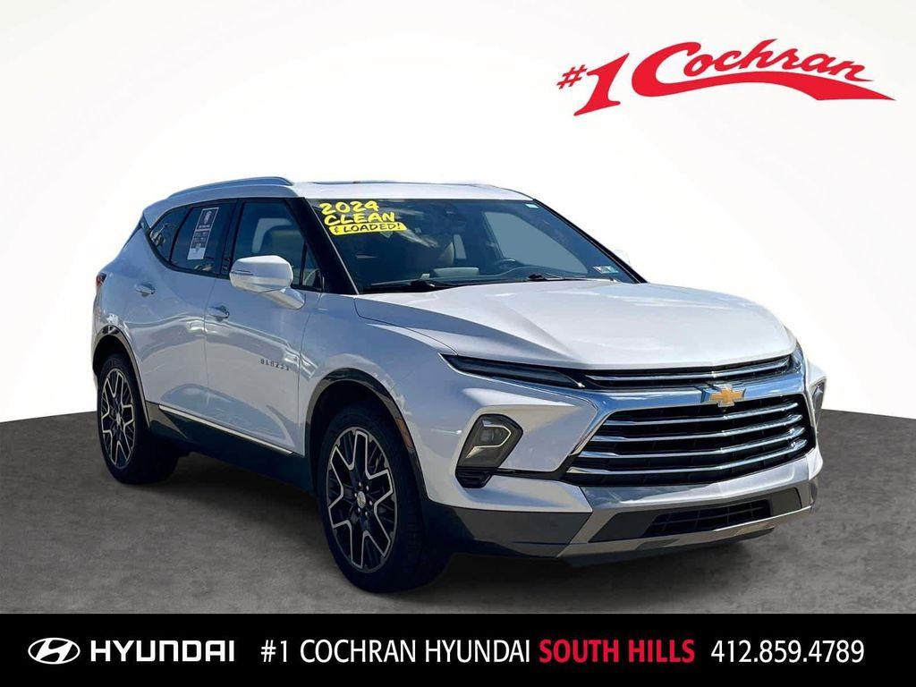 used 2024 Chevrolet Blazer car, priced at $34,994