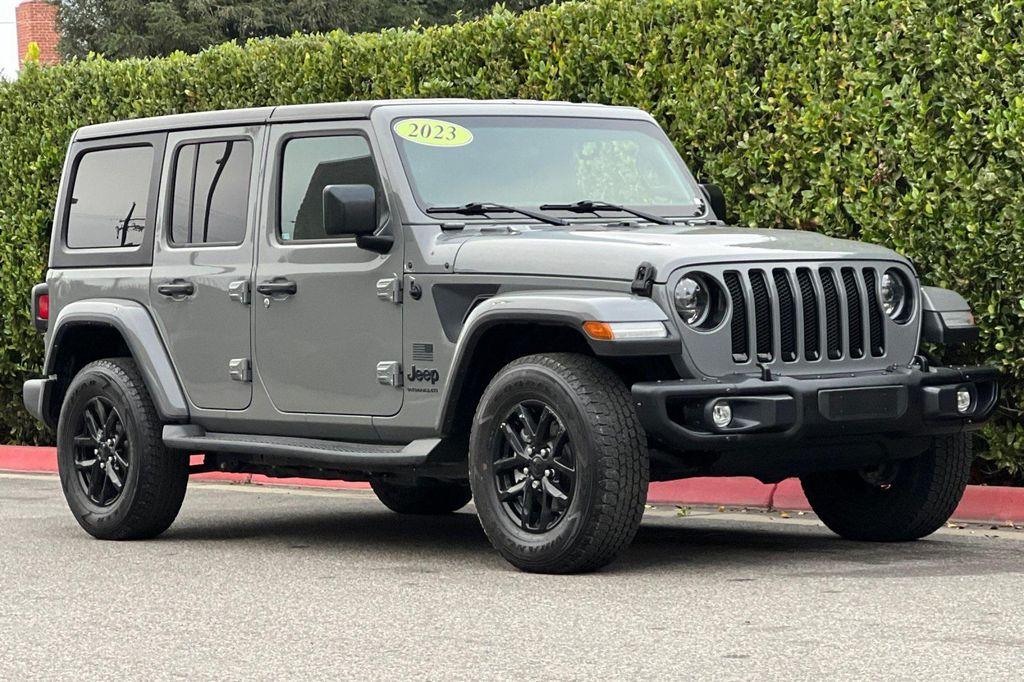 used 2023 Jeep Wrangler car, priced at $38,999