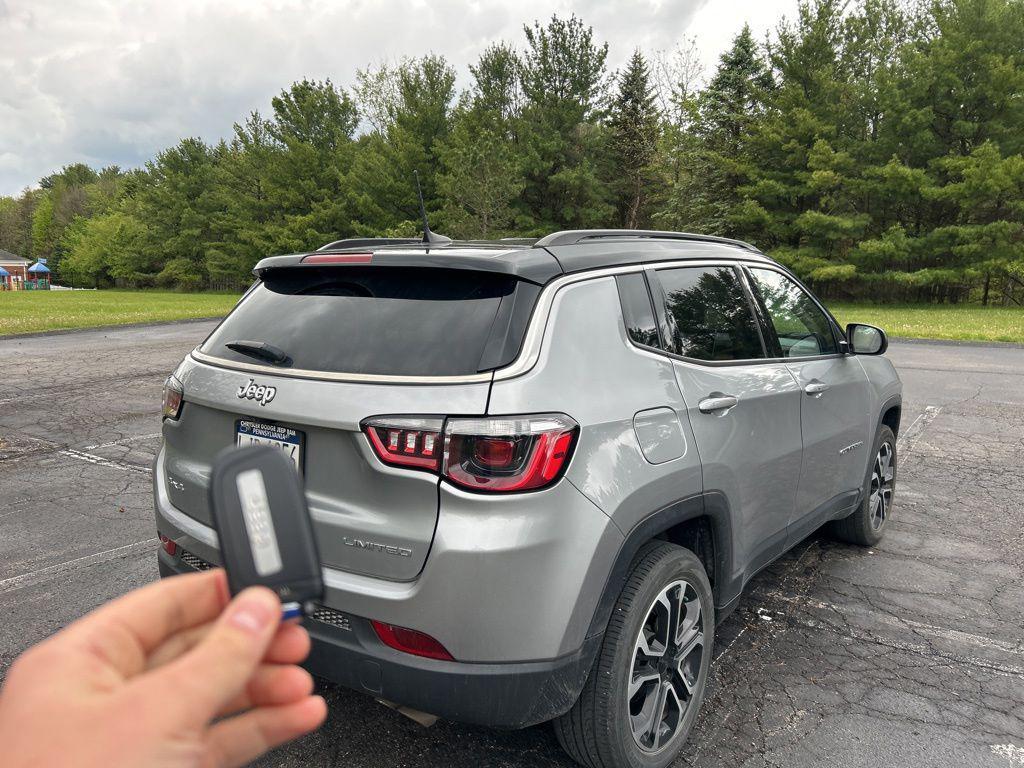 used 2022 Jeep Compass car, priced at $22,589