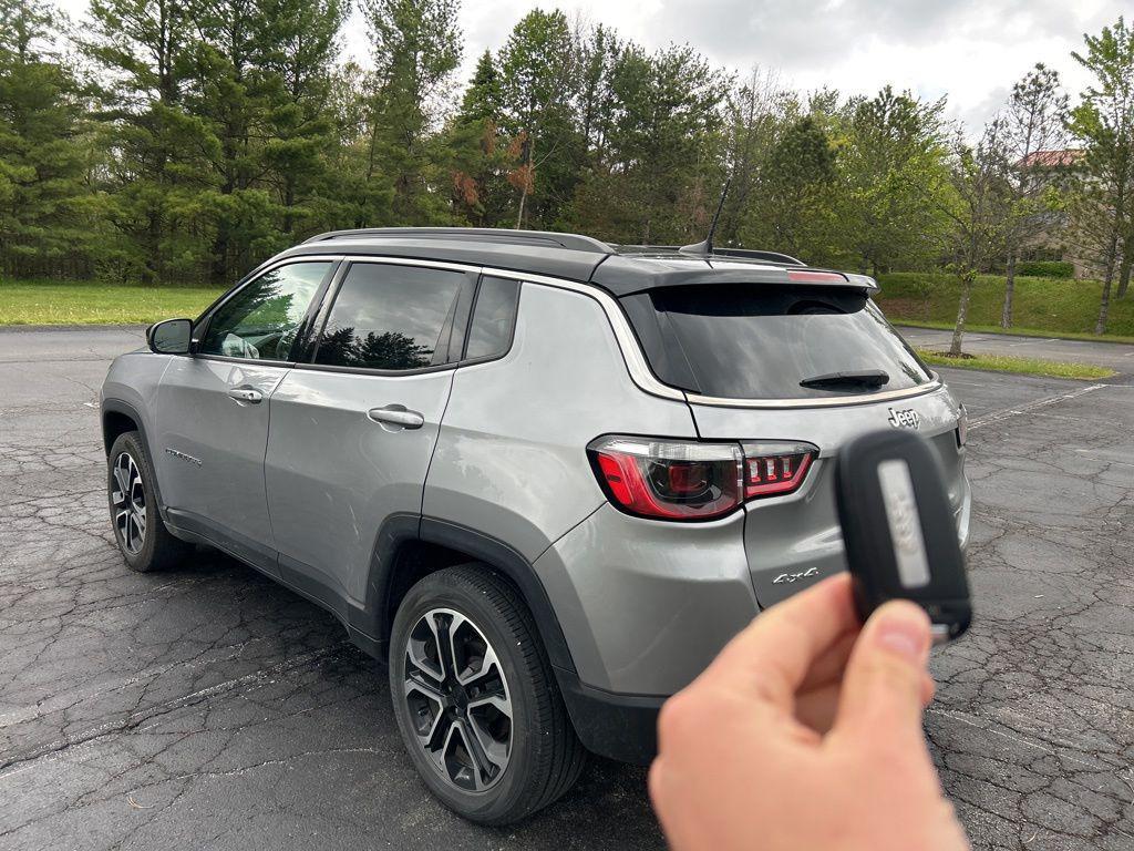 used 2022 Jeep Compass car, priced at $22,589