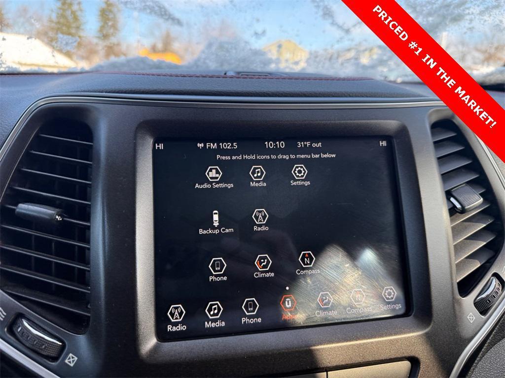 used 2019 Jeep Cherokee car, priced at $14,799