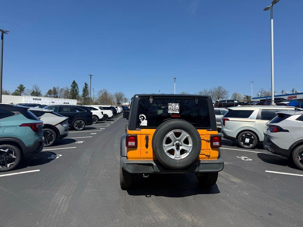 used 2018 Jeep Wrangler Unlimited car, priced at $17,499