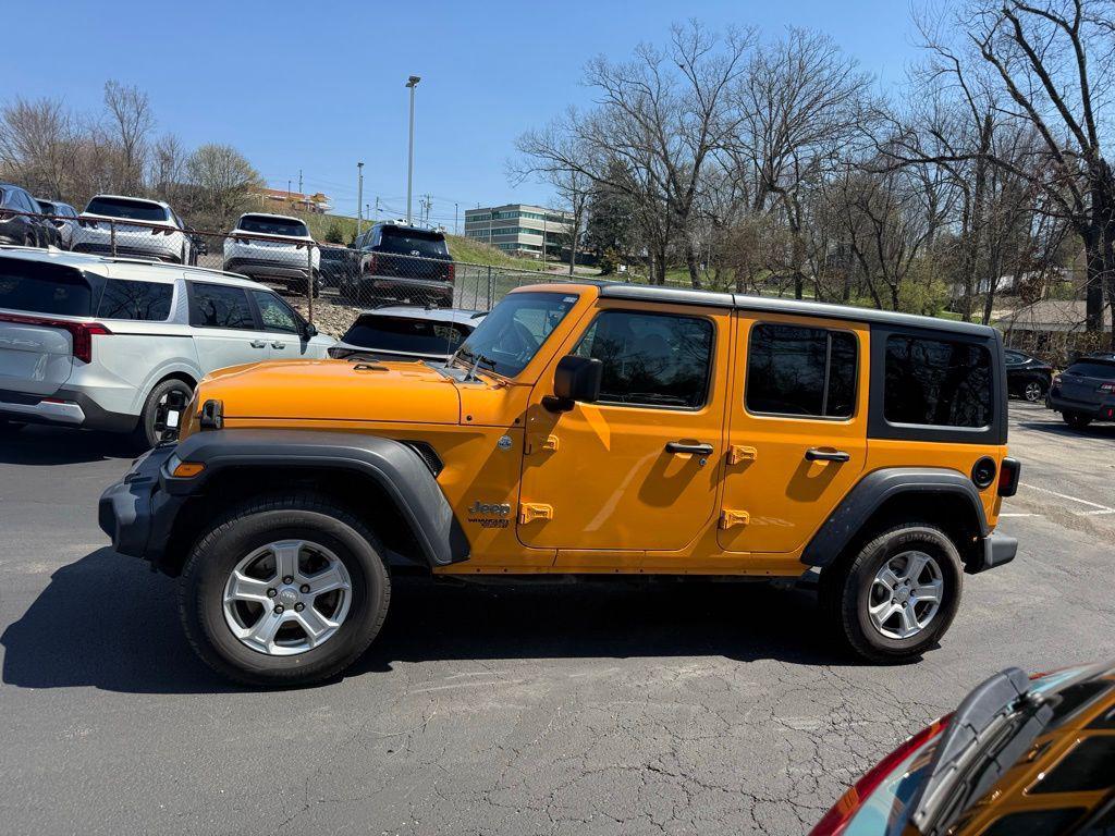 used 2018 Jeep Wrangler Unlimited car, priced at $17,499