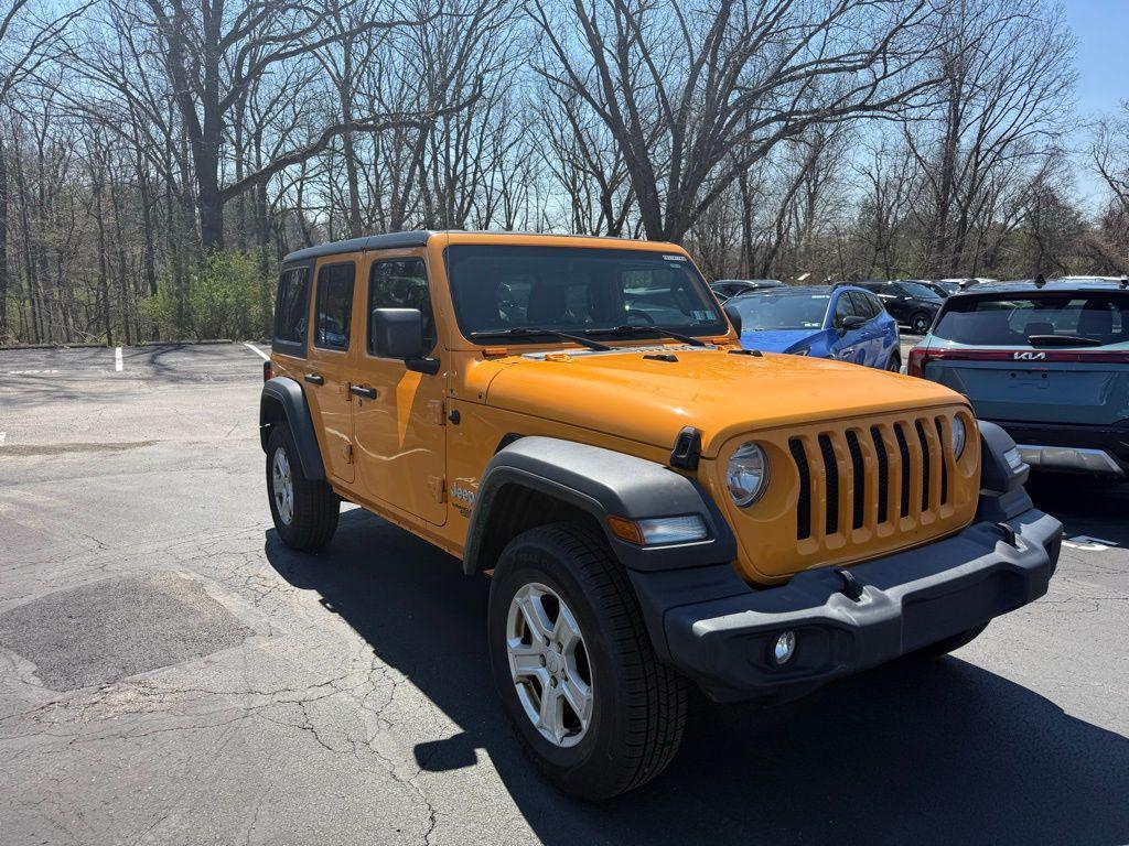 used 2018 Jeep Wrangler Unlimited car, priced at $17,499