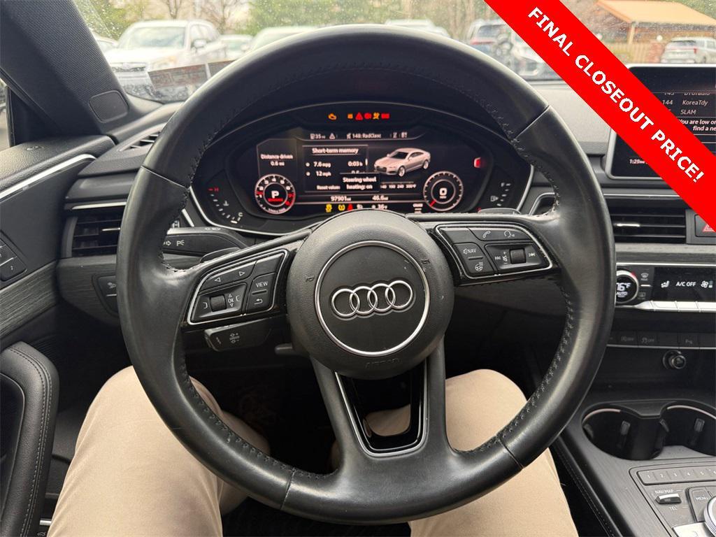 used 2019 Audi A5 car, priced at $15,748