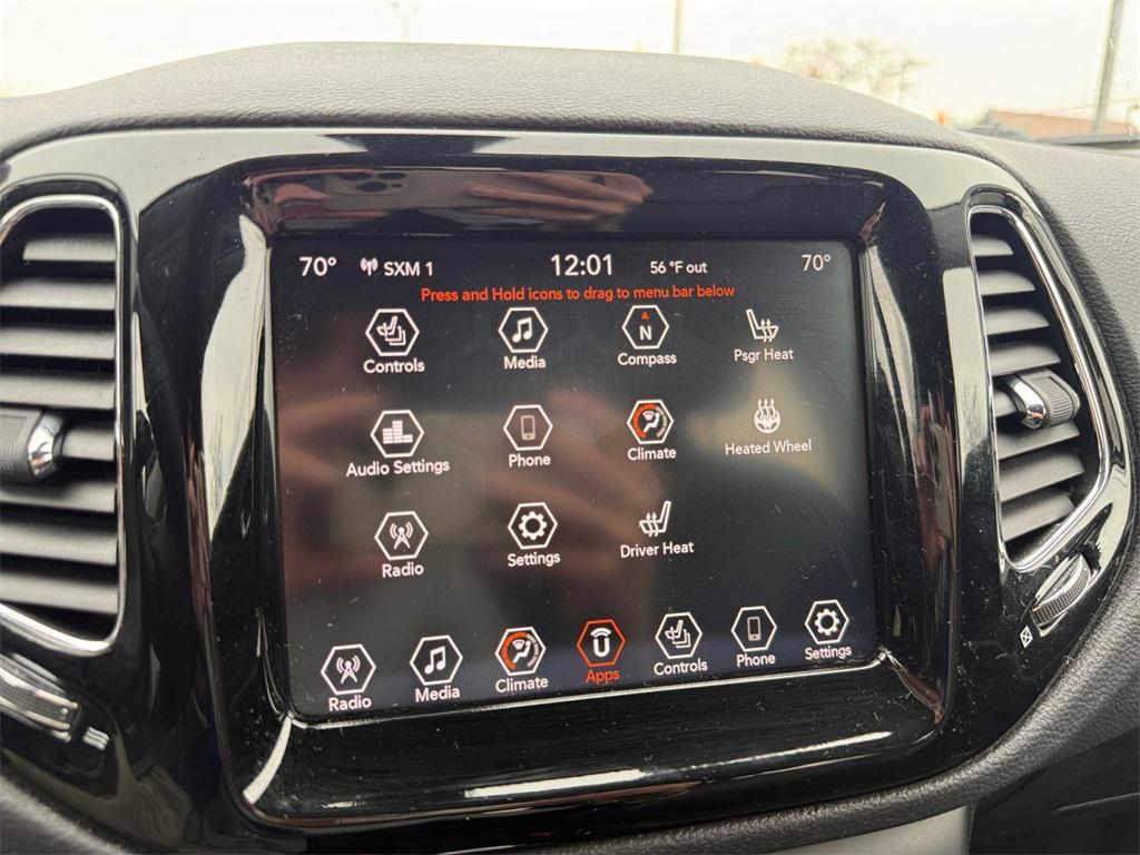 used 2018 Jeep Compass car, priced at $15,854