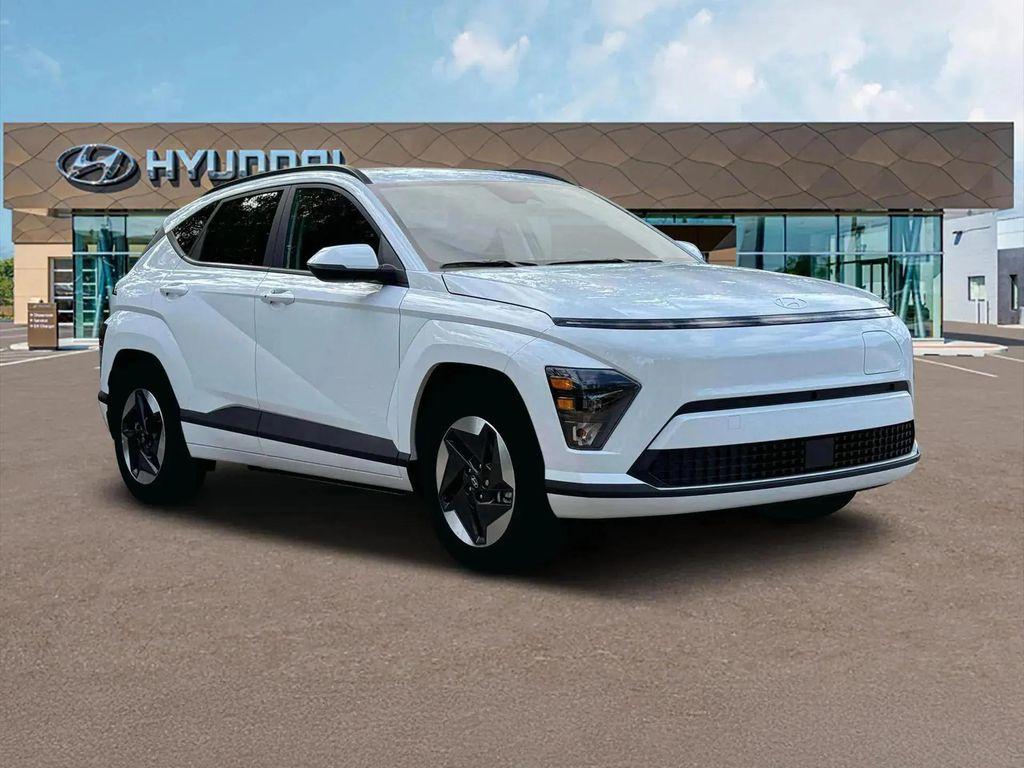 new 2025 Hyundai Kona EV car, priced at $34,882